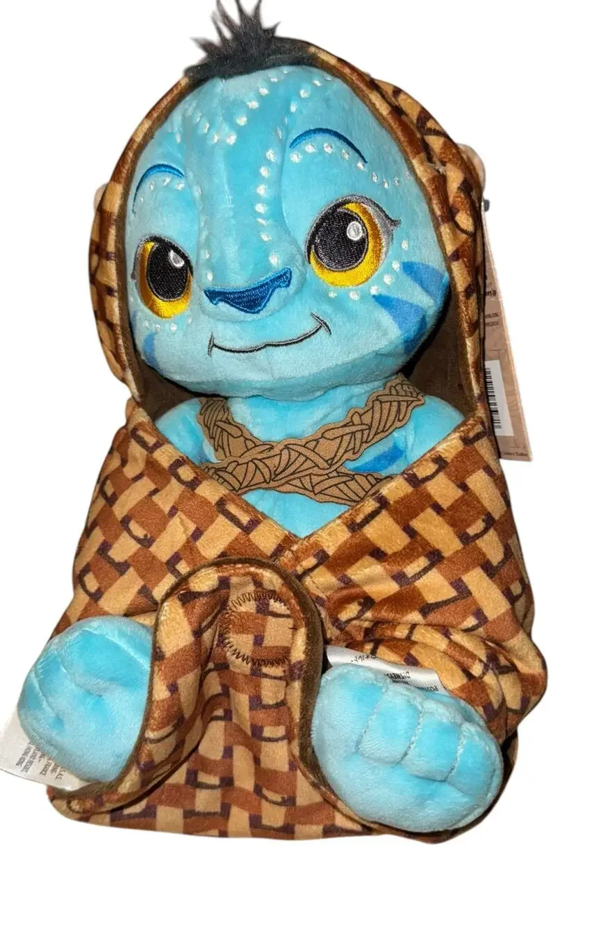 Disney Parks 2026 Pandora World of Avatar Navi Baby Blanket Pouch Plush NEW